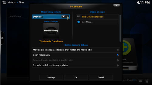 How to Add Videos and DVD Movies to Kodi XBMC Movie Library