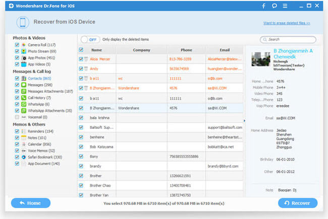 scan process ending Undelete contacts from your iPhone 5 which was broken by accident?