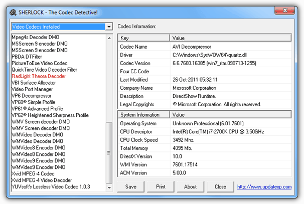 check video and audio codec-1